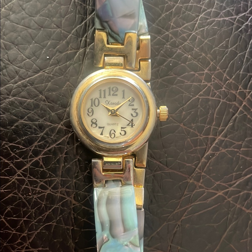 Xonad Gold and Blue Watch